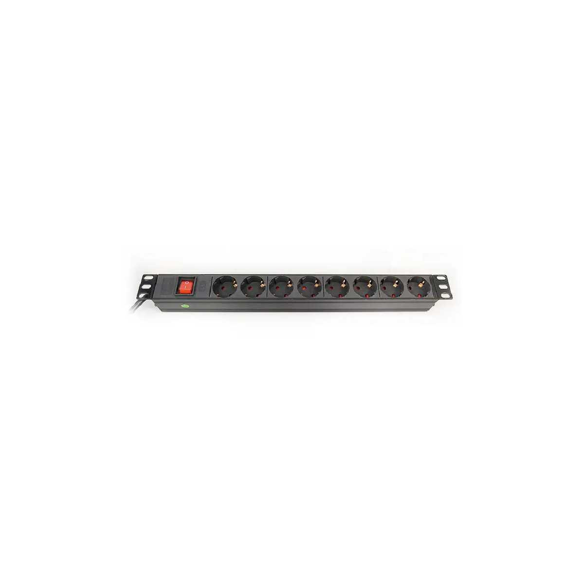 MULTIPRISE ELECTRIQUE 8PORTS RACKABLE