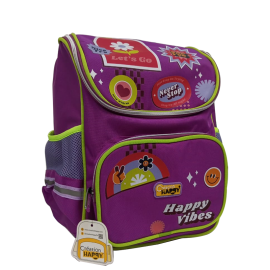 SAC A DOS HAPPY HP0056 HAPPY-VIBES VIOLET