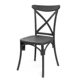 CHAISE SOTUFAB BROOKLYN PLASTIQUE NOIR