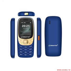 TÉLÉPHONE PORTABLE SMARTEC R6 | BLEU PÉTROLE | Agora.tn