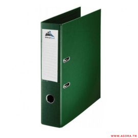 CLASSEUR A LEVIER PLASTIPAP ESSENTIAL DOS  75MM - VERT | Agora.tn