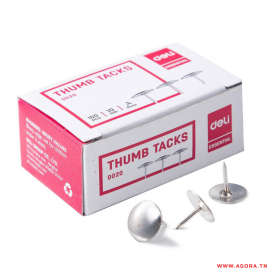 PAQUET DE 100 PUNAISE 10MM | Agora.tn