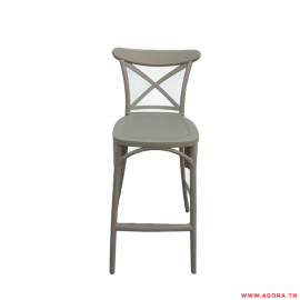 TABOURET BAR BROOKLYN GREJE | Agora.tn