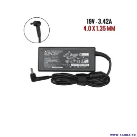 Chargeur Pc portable Compatible avec ASUS - 19V 3.42A - Bec 4