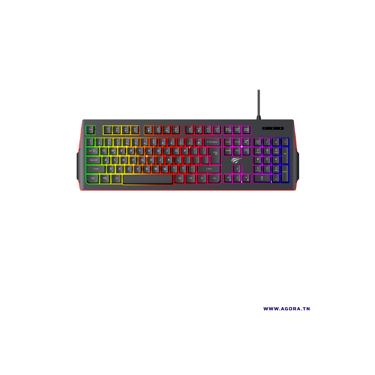 CLAVIER GAMER HAVIT KB866L BACKLIT
