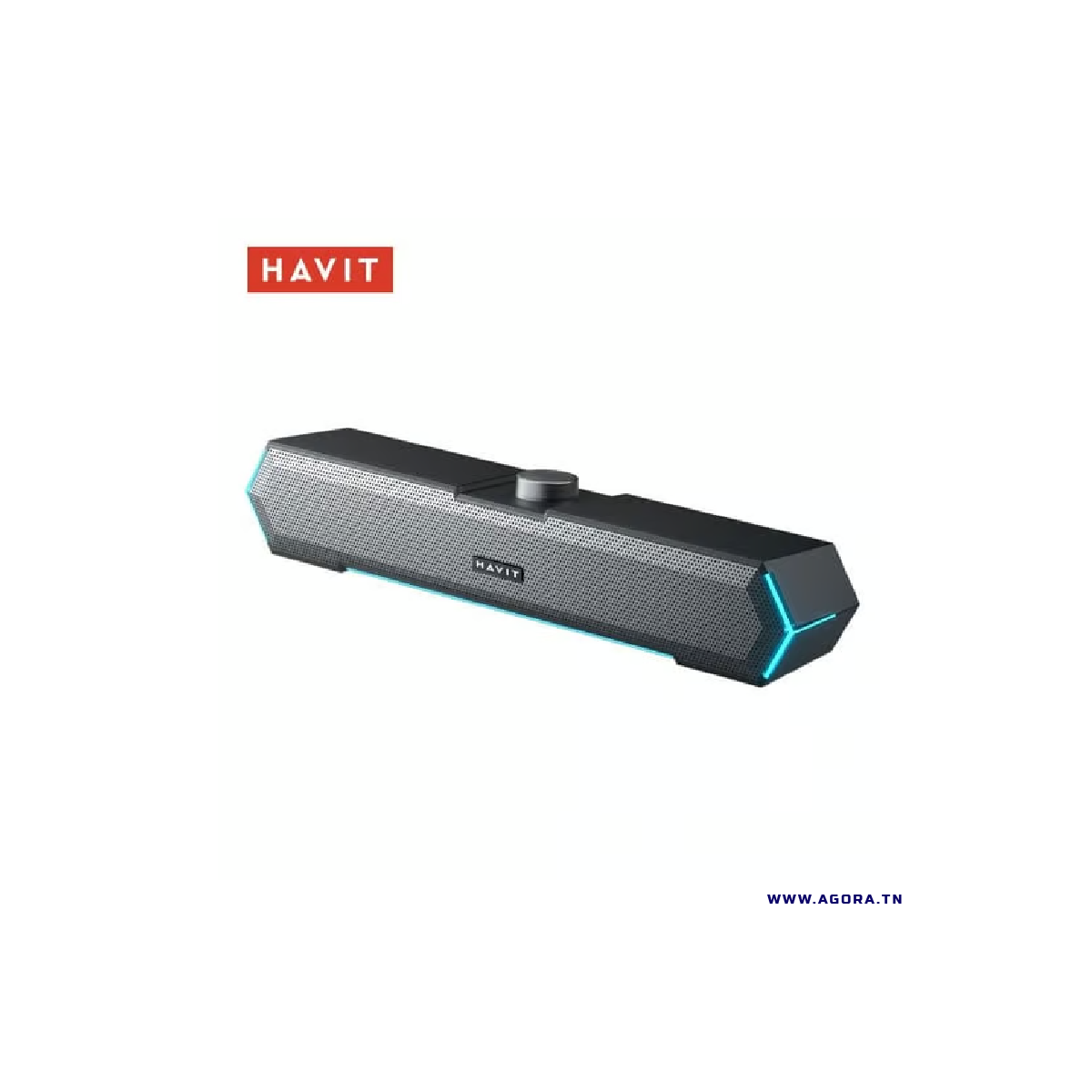 HAUT PARLEUR USB HAVIT RGB - SK706 - Noir 