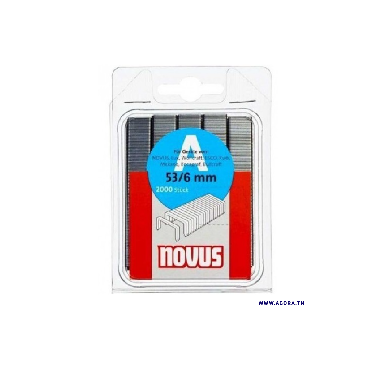 AGRAFES NOVUS 53/6 | Agora.tn