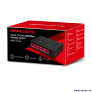 SWITCH 5 PORTS 10/100/1000 Mbps TL-MS105G MERCUSYS BY TP-LINK | Agora.tn