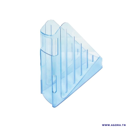 PORTE REVUE ARDA  - BLEU TRANSPARENT | Agora.tn