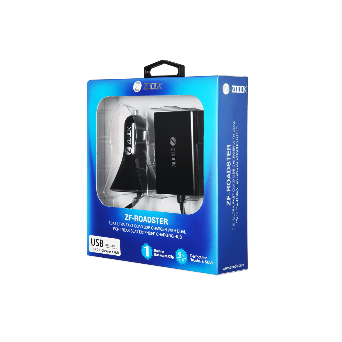 Chargeur allume-cigare ADEQWAT 60W 2xUSB-C