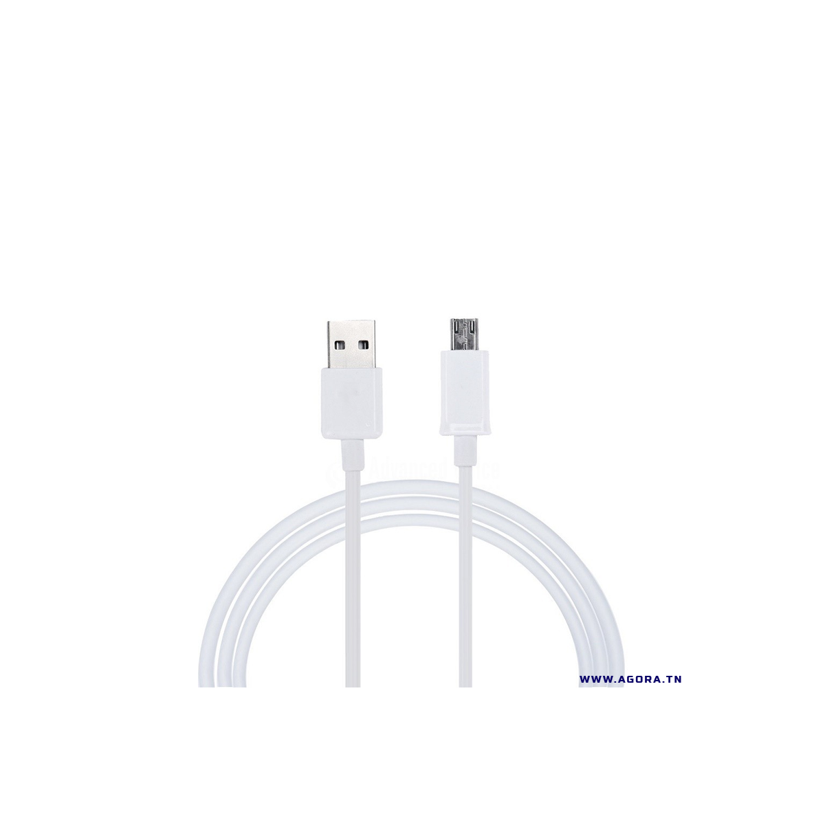 CABLE USB POUR ANDROID V8 1M | Agora.tn