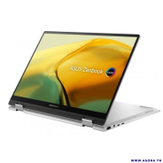 PC PORTABLE ASUS ZENBOOK 14" FLIP OLED TACTILE | I7-1360P | 16GO | 1TO SSD | SILVER | Agora.tn