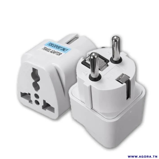 FICHE COURANT ADAPTATEUR AMERICAIN | Agora.tn