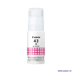 BOUTEILLE D'ENCRE ORIGINAL CANON GI-43 60ML MAGENTA