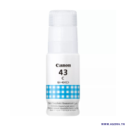 BOUTEILLE D'ENCRE ORIGINAL CANON GI-43C 60ML CYAN