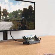 SUPPORT PC PORTABLE ALUMINIUM HAVIT HB4001 | Agora.tn