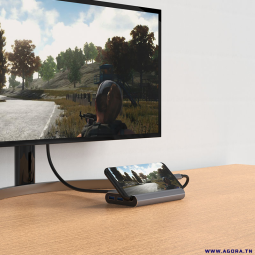 SUPPORT PC PORTABLE ALUMINIUM HAVIT HB4001 | Agora.tn