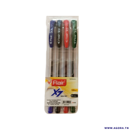 POCHETTE DE 4 STYLOS A BILLE X7 FLAIR | Agora.tn