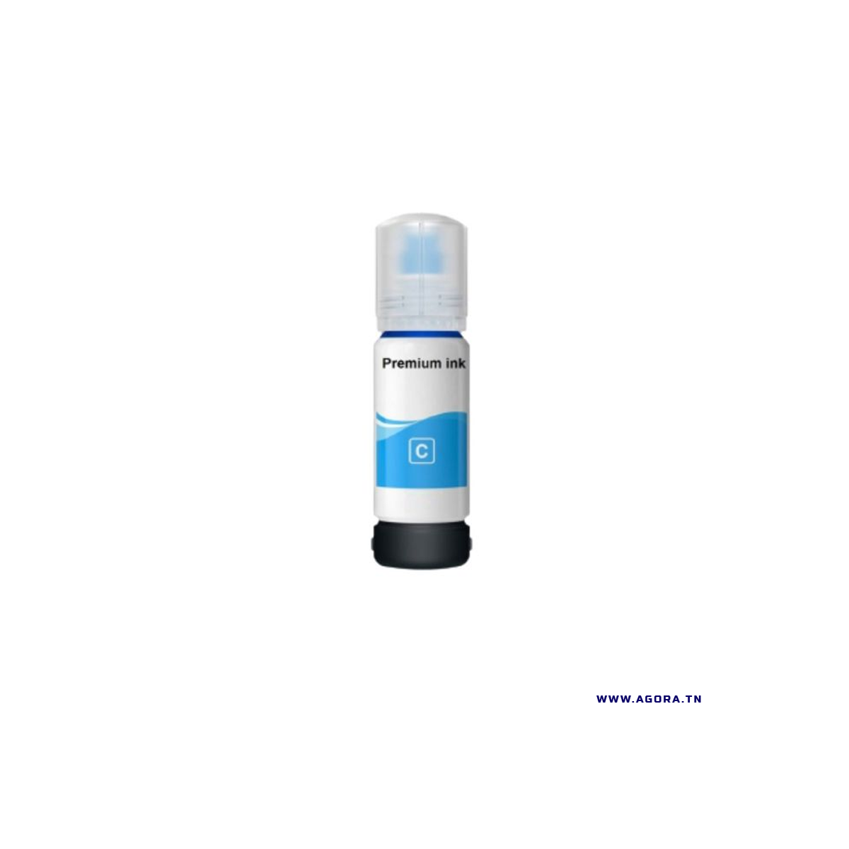 BOUTEILLE D'ENCRE ADAPTABLE EPSON ECOTANK 101 70 ML CYAN