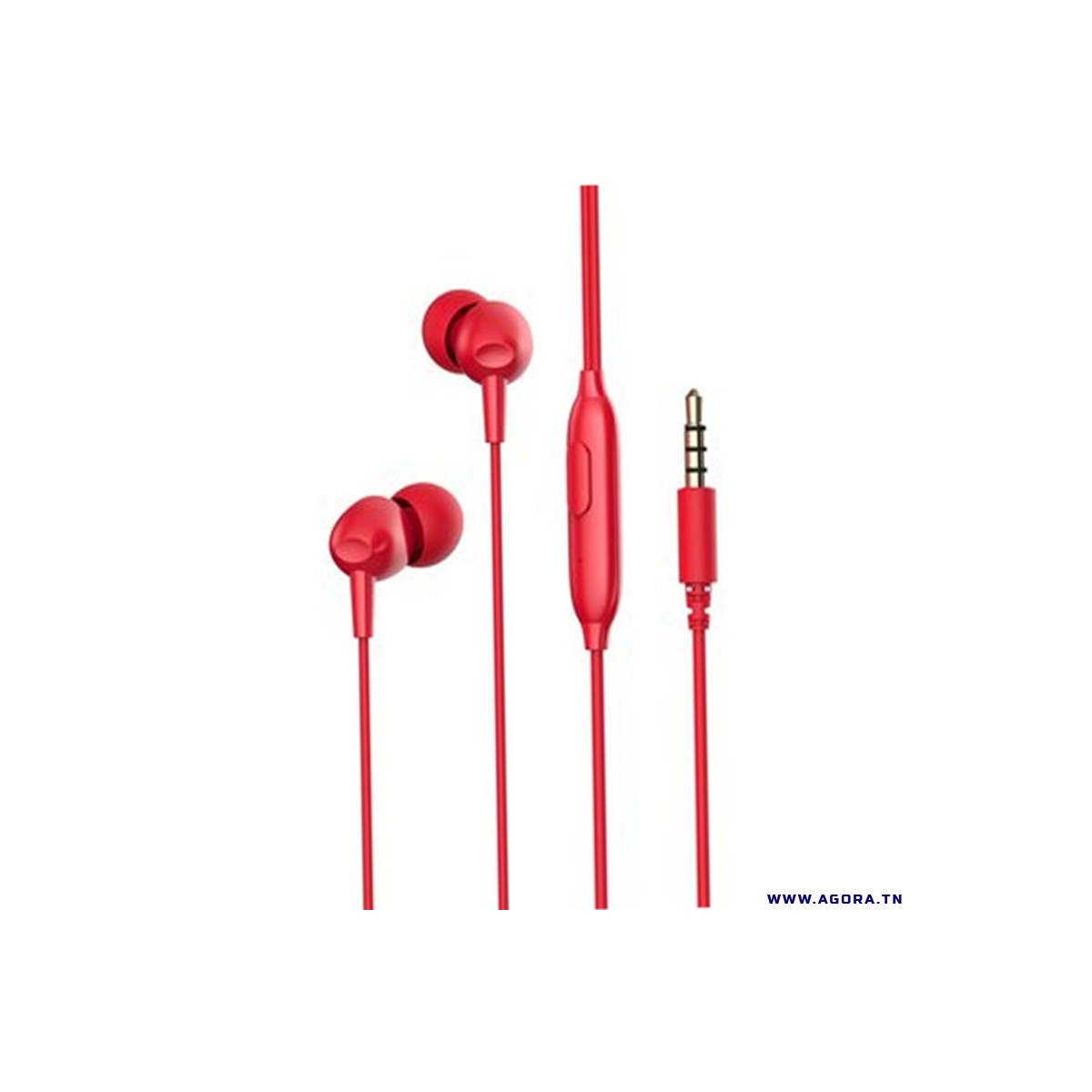 OREILLETTE HAVIT HV-E48P - ROUGE | Agora
