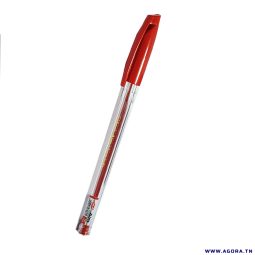 STYLO A BILLE KRISH | ROUGE | Agora.tn