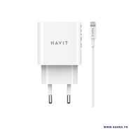 CHARGEUR HAVIT ST914 TYPE-C VERS IPHONE PD20W