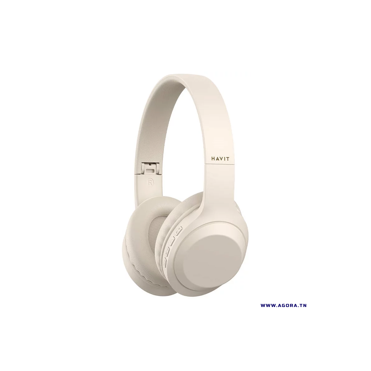 CASQUE BLEUTOOTH HAVIT H628BT BEIGE