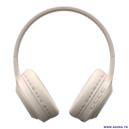 CASQUE BLEUTOOTH HAVIT H628BT BEIGE