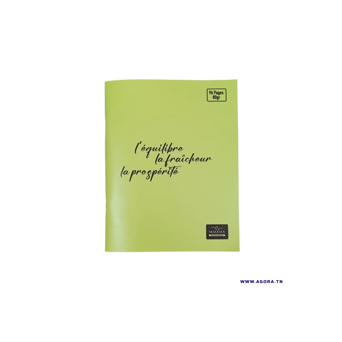 CAHIER PIQUE 96P PM CP SYS PASTEL 80G YAMAMA 0771452