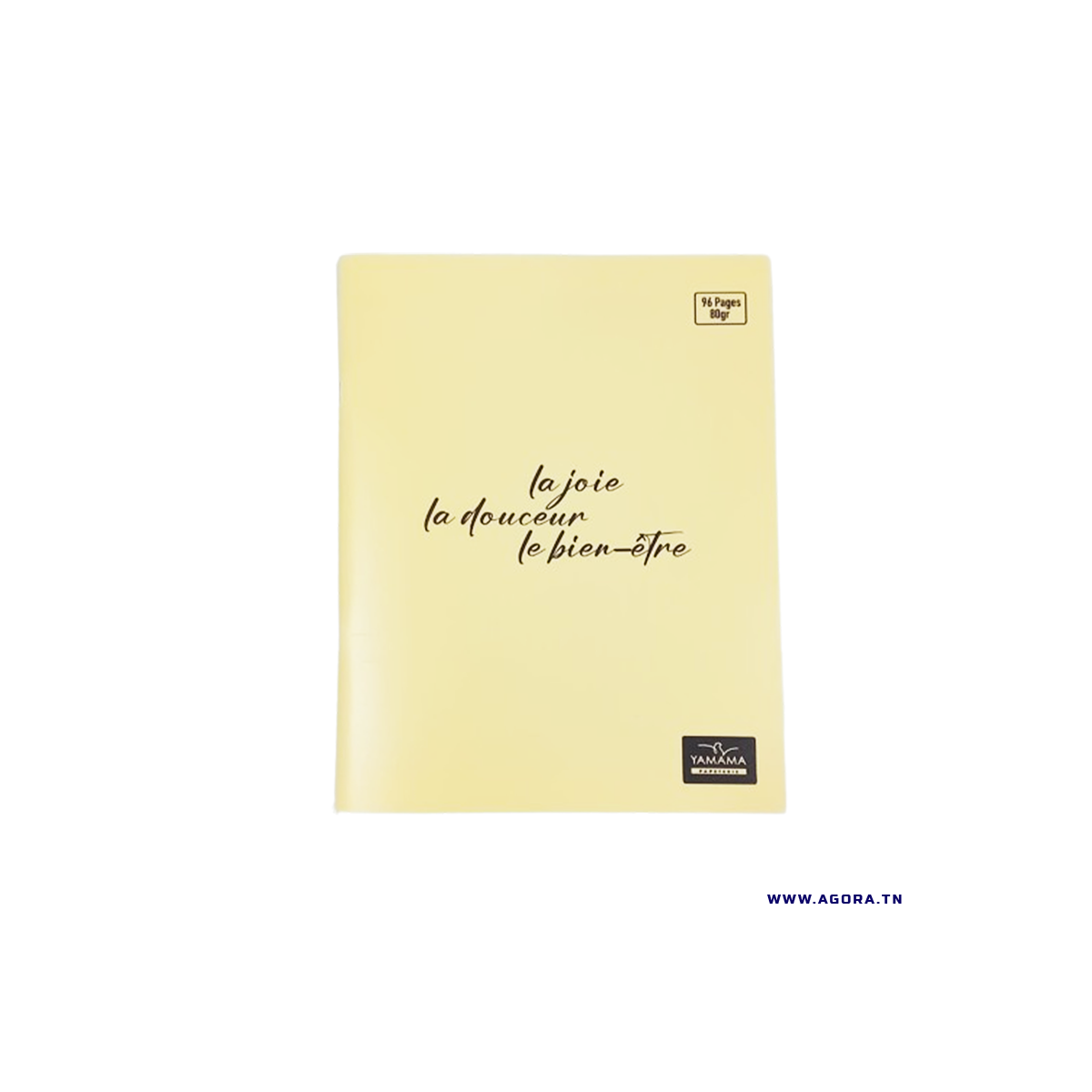 CAHIER PIQURE 96P CP PASTEL SYS 80G YAMAMA  0771457