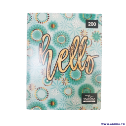 CAHIER 200 BROCHURE 192P PM 60G YAMAMA 0770477