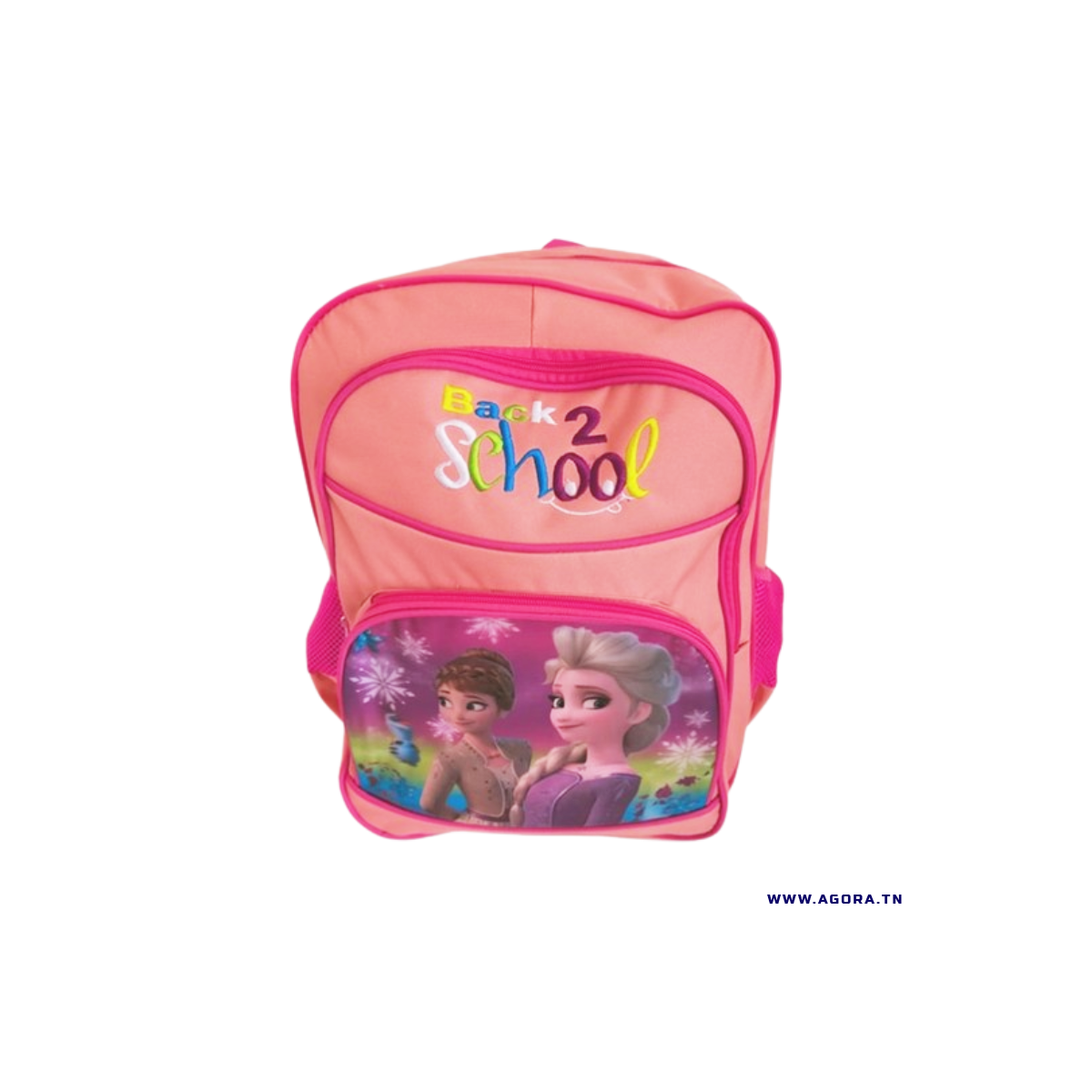 SAC A DOS POUR ENFANT FROZEN ROSE