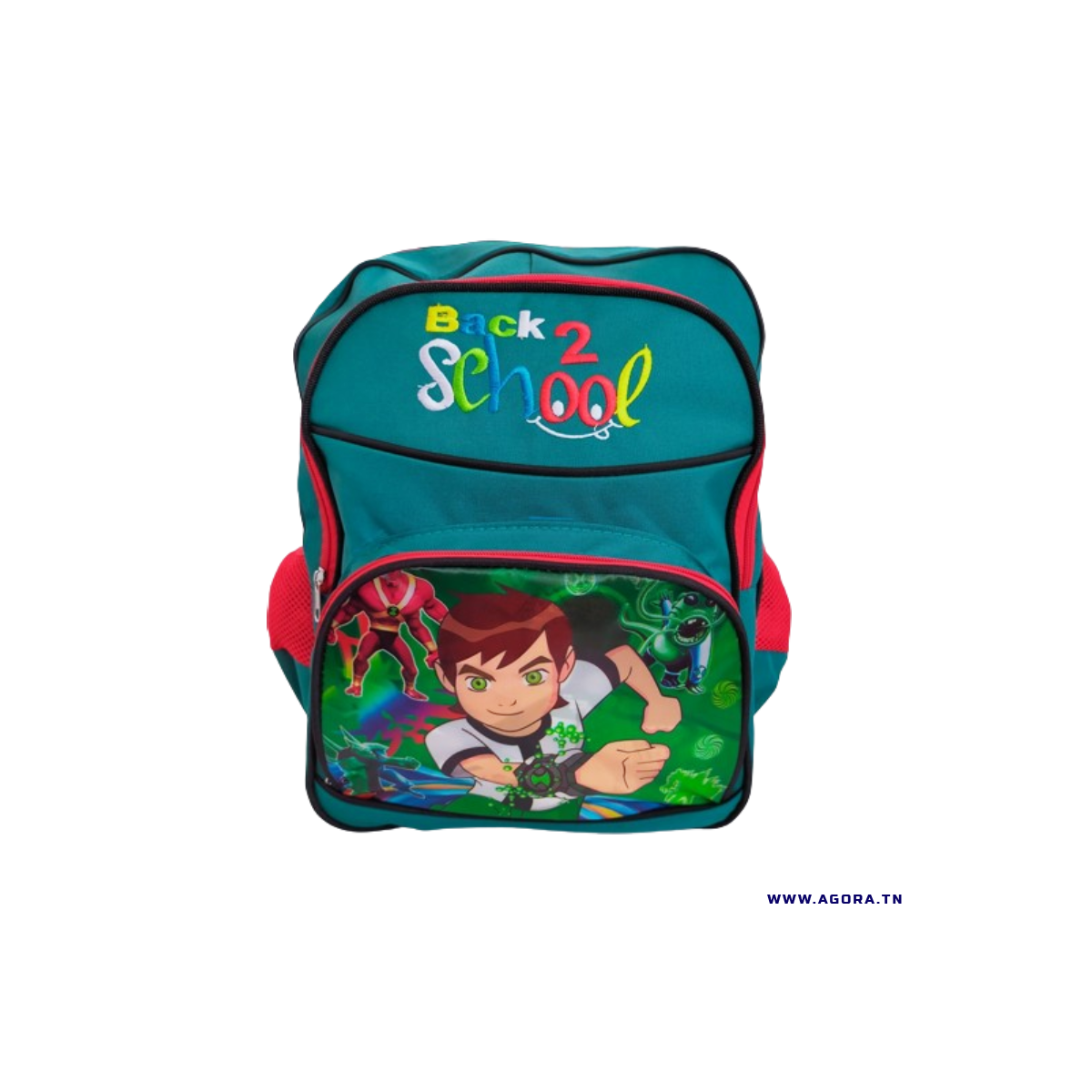 SAC A DOS POUR ENFANT BEN 10 VERT