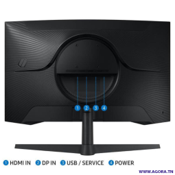 ECRAN SAMSUNG 27" GAMING CURVED LS27CG552 QHD 165HZ NOIR