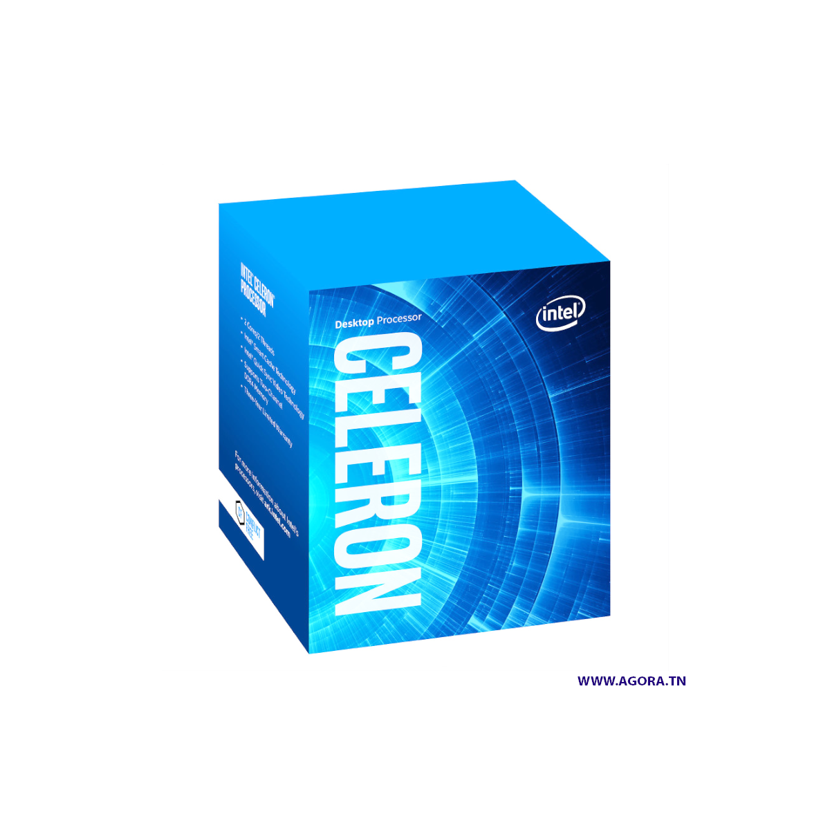 PROCESSEUR INTEL CELERON G5905 LGA 1200 BOX 6MB  | Agora.tn