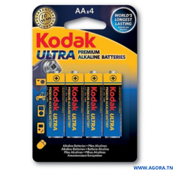 PILE KODAK ULTRA ALKALINE AA B4 887930959512