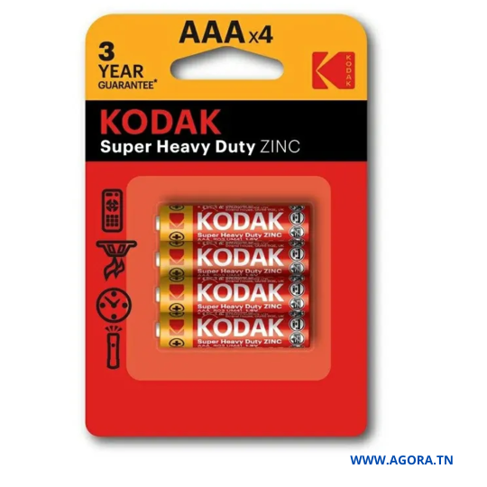 KODAK Piles S.H.D AAA B4 0309121