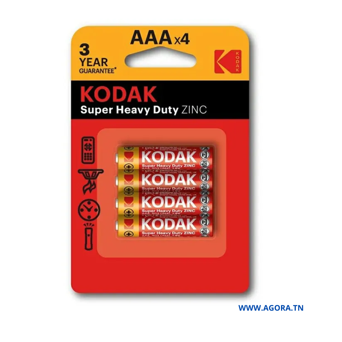KODAK Piles S.H.D AAA B4 0309121