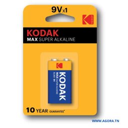 PILE KODAK ALKALINE 9V B1  0309517 agora.tn