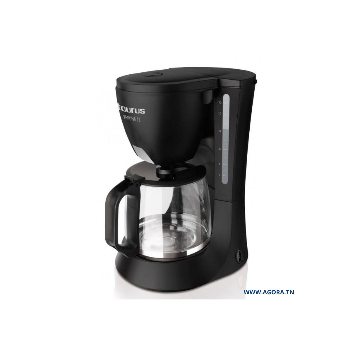 CAFETIERE ELECTRIQUE TAURUS VERONA 12 TASSES NOIR