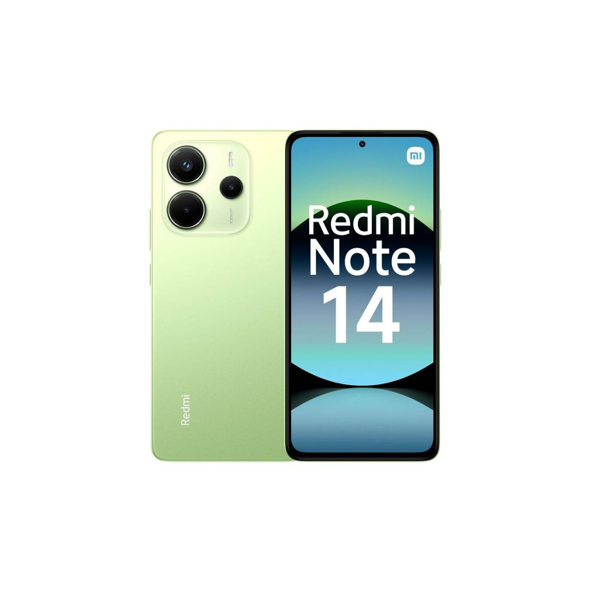 SMARTPHONE XIAOMI REDMI NOTE 14 5G 6GO 128GO VERT CORAIL