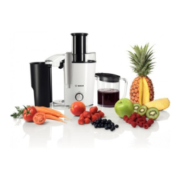 CENTRIFUGEUSE JUICE 2 BOSCH MES25A0 - 700 W - BLANC