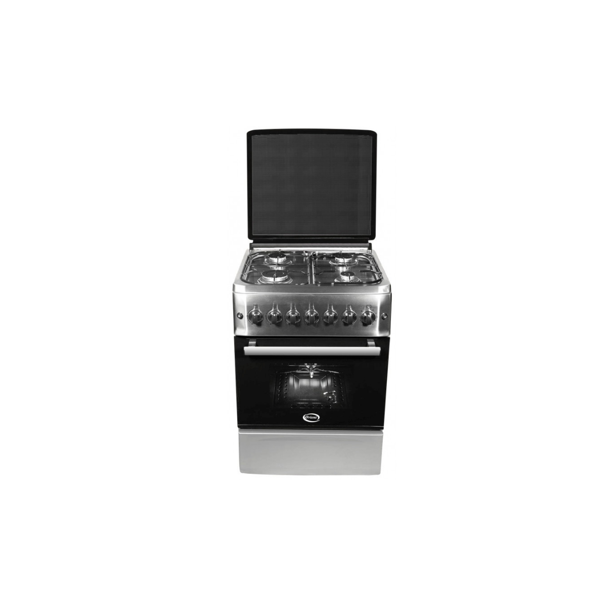 CUISINIÈRE À GAZ ORIENT 4 FEUX 60CM INOX