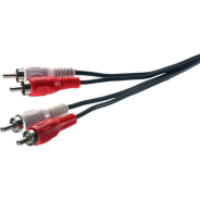 CABLE 2* RCA TO 2 * RCA 1.2M