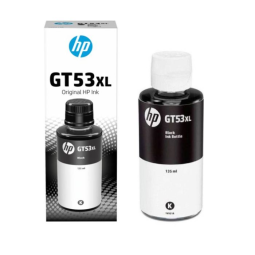 BOUTEILLE D'ENCRE ORIGINAL AUTHENTIQUE HP GT53XL 135ML NOIR