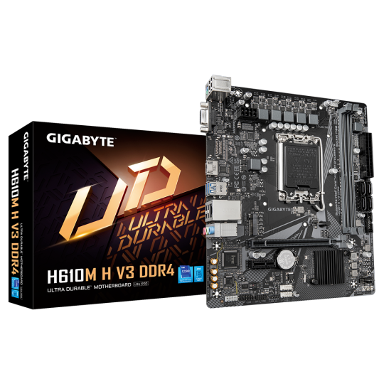 CARTE MERE GIGABYTE H610M V3 DDR4 LGA 1700