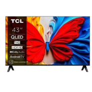 TV TCL S5K 43'' QLED FULL HD SMART GOOGLE TV AVEC RÉCEPTEUR INTÉGRÉ