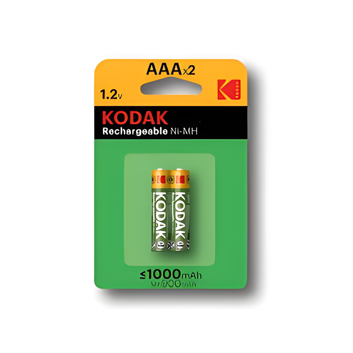 PILE KODAK RECHARGEABLES Ni-Mh A 1000 MAH AAA B2