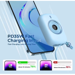 POWER BANK HAVIT PB5214 10000MAH PD35W BLEU