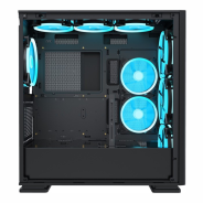 BOITIER GAMER FPMAX WIND CORE G5 EX H909 NOIR 4X12CM FAN